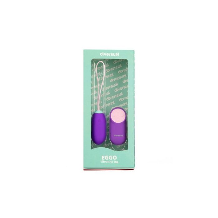 Huevo Vibrador Diversual Morado 7