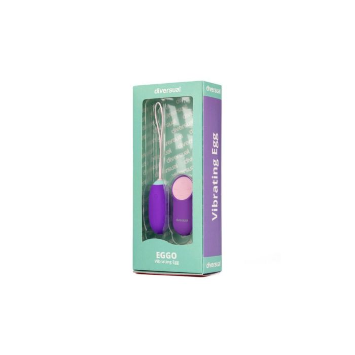 Huevo Vibrador Diversual Morado 5