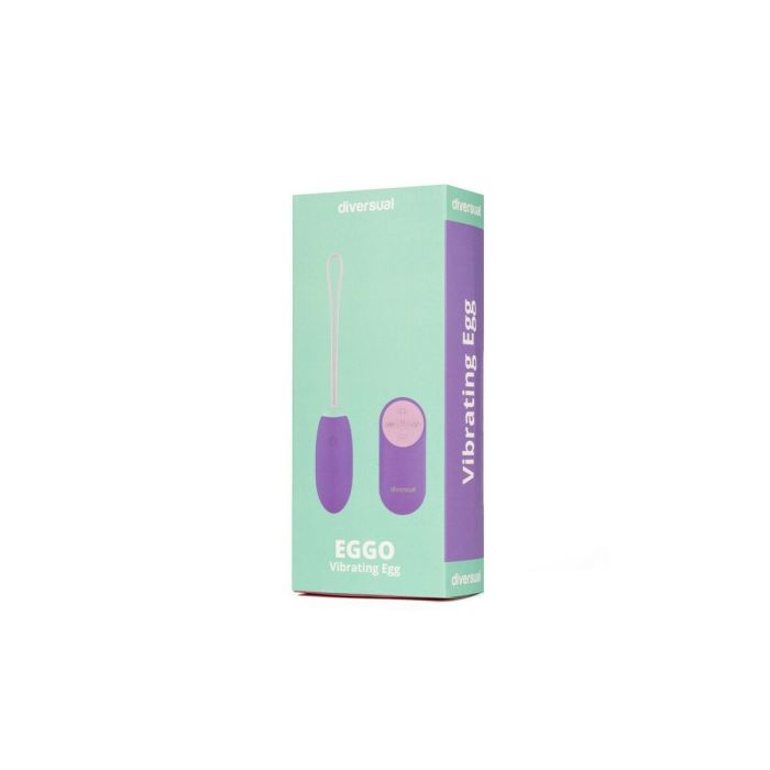 Huevo Vibrador Diversual Morado 4