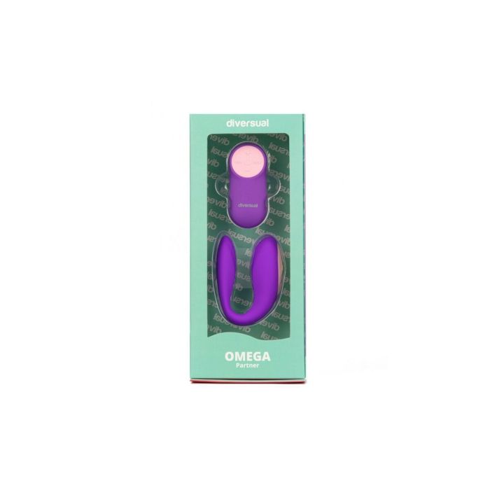 Vibrador para Parejas Diversual Morado 9