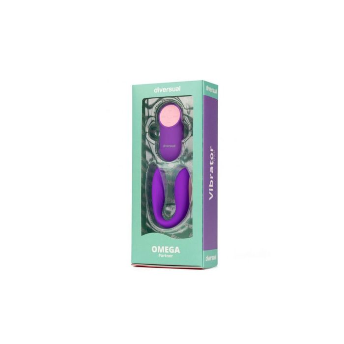 Vibrador para Parejas Diversual Morado 4