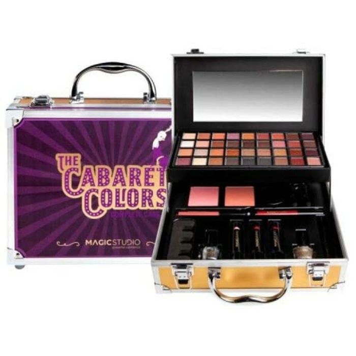 Set de Maquillaje Magic Studio Cabaret Colors 48 Piezas Set de Maquillaje Magic Studio Cabaret Colors 48 Piezas