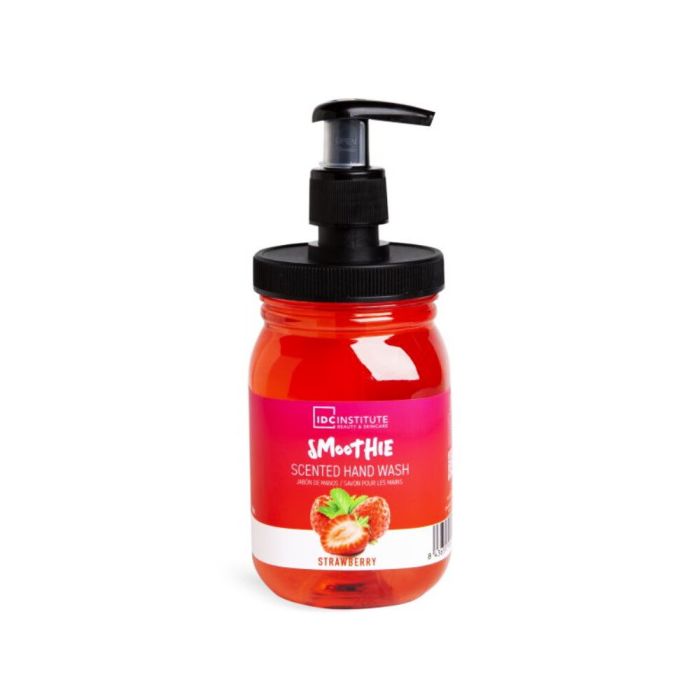 Jabón de Manos con Dosificador IDC Institute Smoothie Fresa (360 ml)