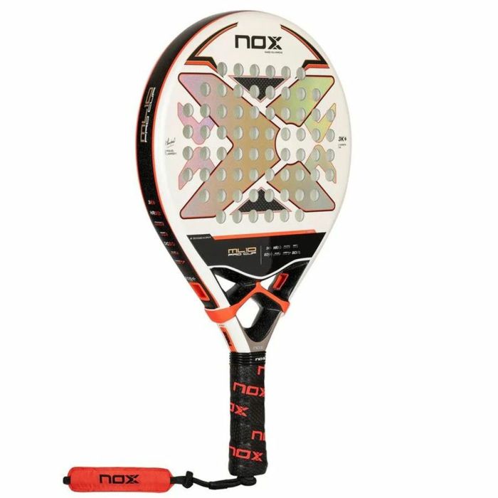 Pala de Pádel Nox Ml10 Pro Cup 3K Luxury Series Blanco 6