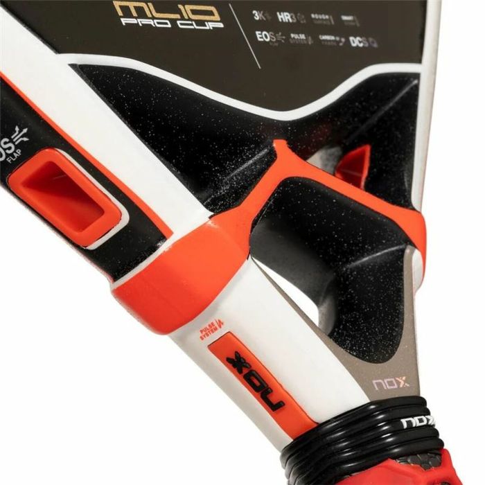 Pala de Pádel Nox Ml10 Pro Cup 3K Luxury Series Blanco 3