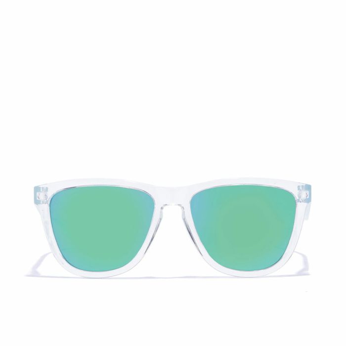 Gafas de sol polarizadas Hawkers One Raw Verde Esmeralda Transparente (Ø 55,7 mm)