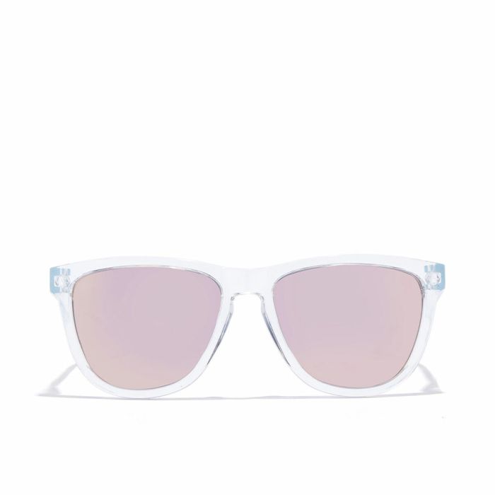 Gafas de sol polarizadas Hawkers One Raw Transparente Oro Rosa (Ø 55,7 mm)