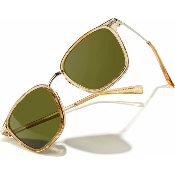 Gafas de Sol Unisex Hawkers Ink Ø 50 mm Dorado Verde 3