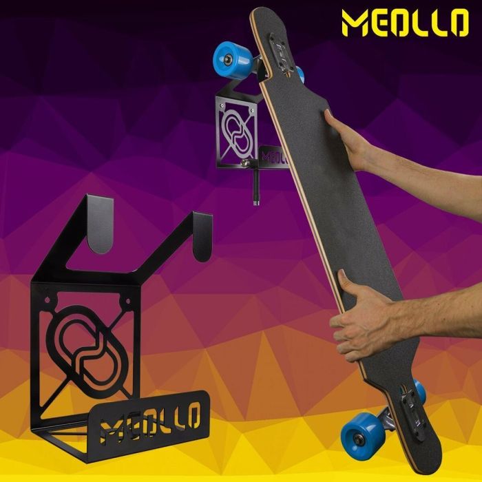 Soporte de pared para Skateboard Meollo (2 Unidades) 1