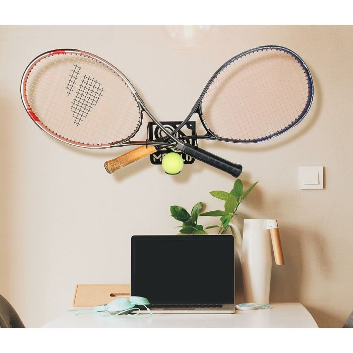 Soporte de pared para raquetas de tenis Meollo 4