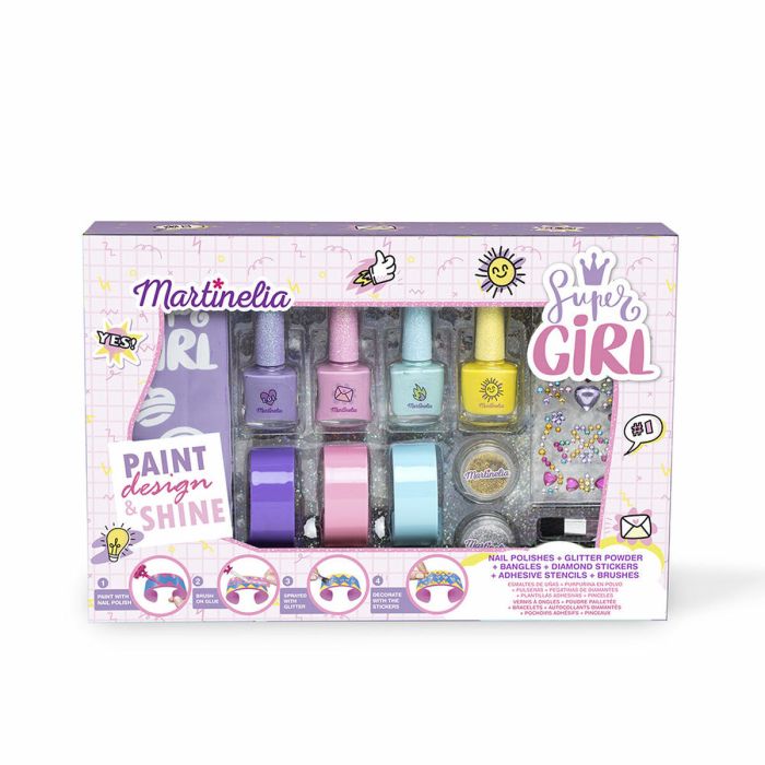Set de Manicura Martinelia Girl Boss Infantil 13 Piezas 2 Set de Manicura Martinelia Girl Boss Infantil 13 Piezas 2