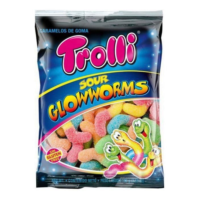 Golosinas Trolli GlowWorms (100 g) Golosinas Trolli GlowWorms (100 g)
