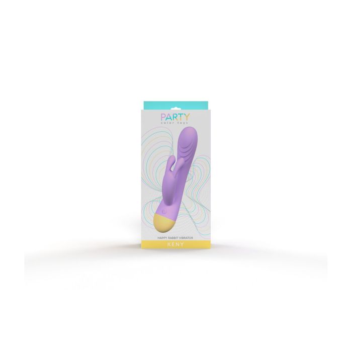 Vibrador Punto G Party Color Toys Lila 3