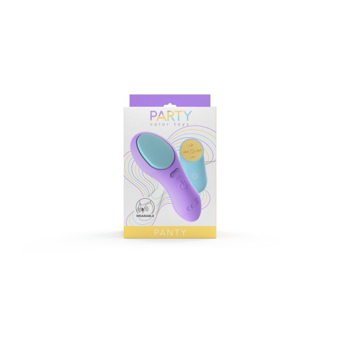 Vibrador para Parejas Party Color Toys Lila 7