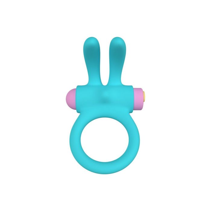 Anillo para el Pene Party Color Toys Azul Silicona 7