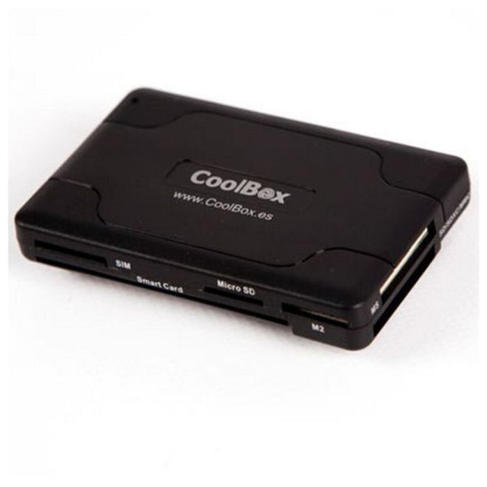 Lector de Tarjetas Inteligentes CoolBox CRE-065 USB 2.0 Negro 1
