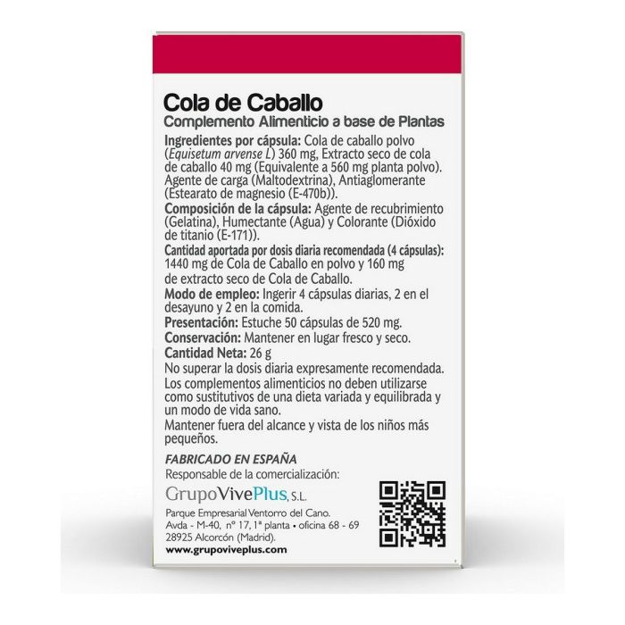 Cola de Caballo Vive+ (50 uds) 2