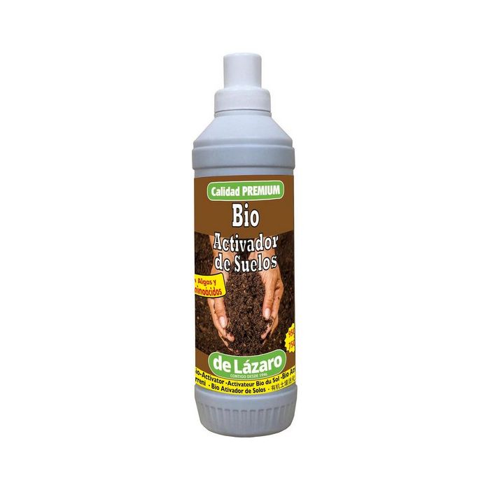Fertilizante para plantas De Lázaro Bio Activador De suelo (750 ml) Fertilizante para plantas De Lázaro Bio Activador De suelo (750 ml)