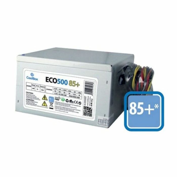 Fuente de Alimentación CoolBox COO-FA500E85 300W Negro Gris 300 W ATX 2