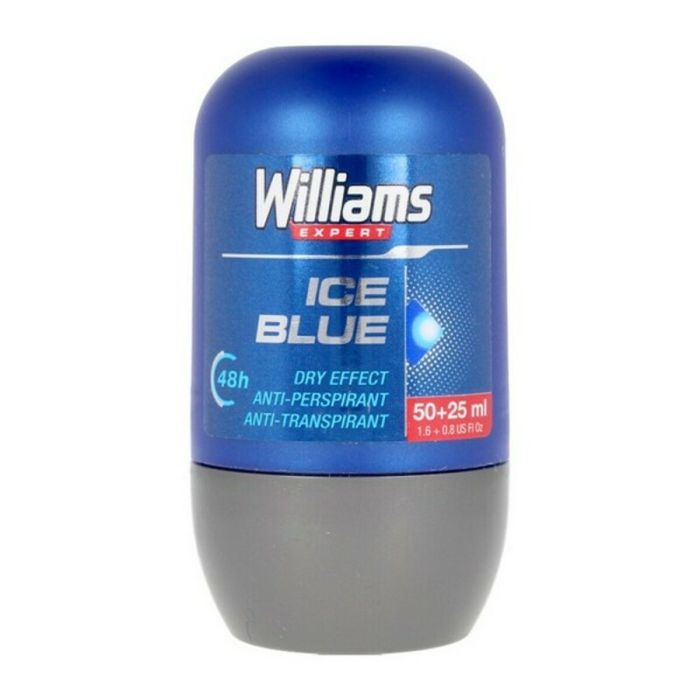 Desodorante Roll-On Ice Blue Williams (75 ml)