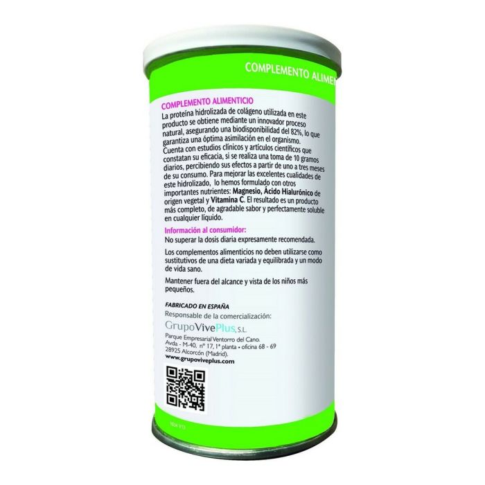 Complemento Alimenticio Vive+ Colágeno Magnesio (200 g) 2