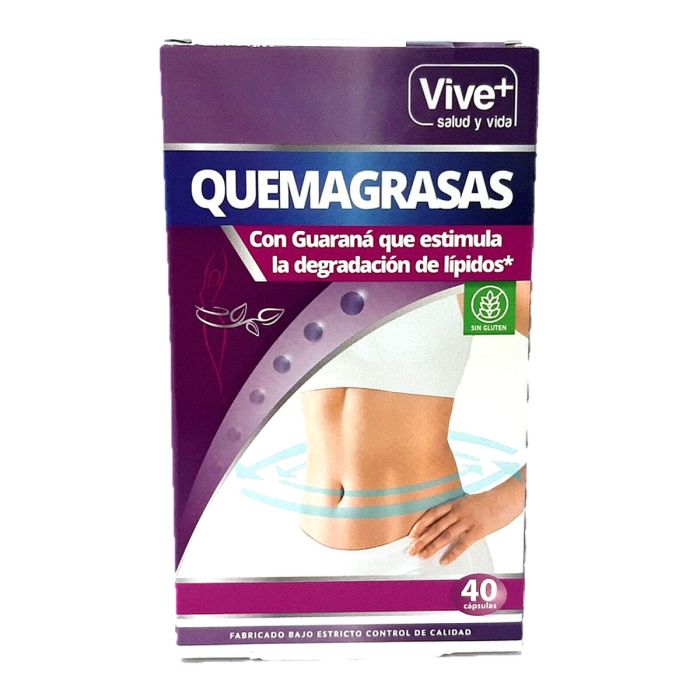 Quemagrasas Vive+ Guaraná (40 uds) Quemagrasas Vive+ Guaraná (40 uds)