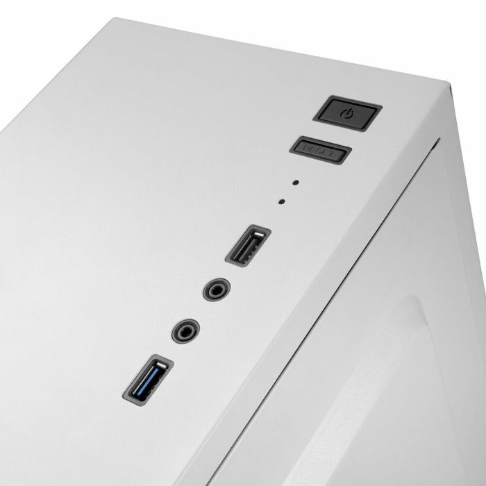 Caja Semitorre ATX Mars Gaming MC100W ATX LED RGB Blanco 1