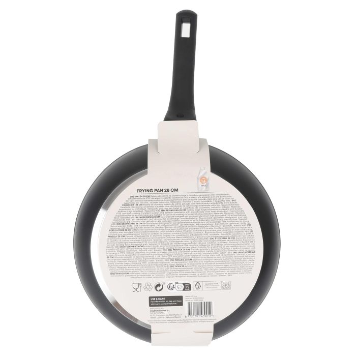 Masterchef Sarten de Aluminio Forjado 28 cm con 2.5 mm de Grosor 3