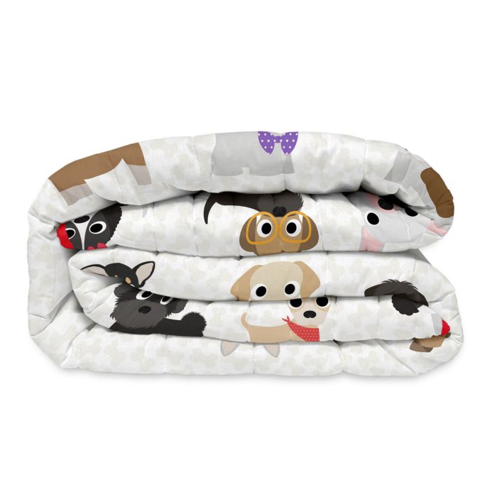 Colcha HappyFriday Multicolor Cama de 80/90/105 Perro 1