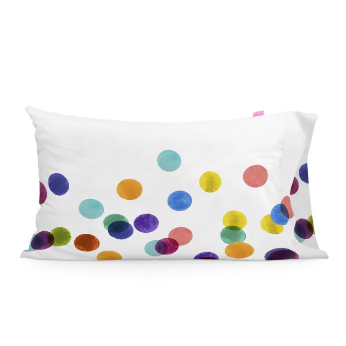 Juego de fundas de almohada HappyFriday Confetti Multicolor 50 x 75 cm 2 Piezas