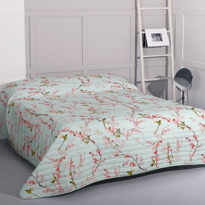 Colcha HappyFriday Chinoiserie Multicolor Cama de 135/140/150 2