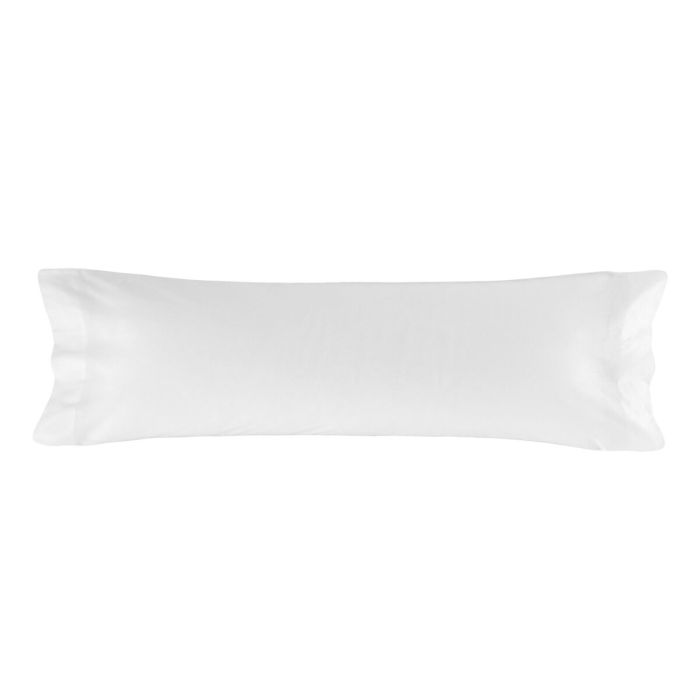 Funda de almohada HappyFriday BASIC Blanco 45 x 125 cm