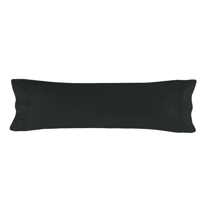 Funda de almohada HappyFriday BASIC Negro 45 x 125 cm