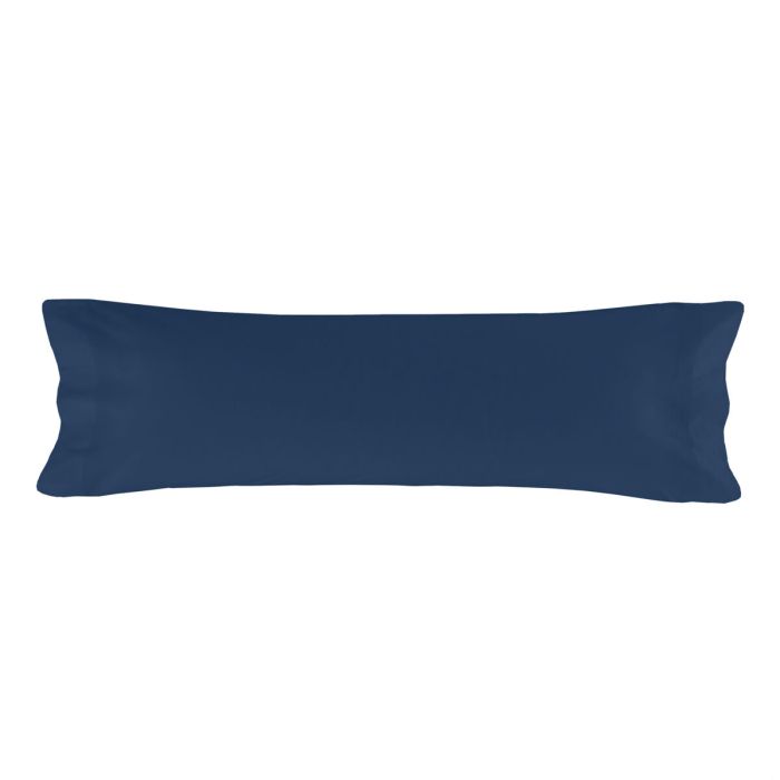 Funda de almohada HappyFriday BASIC Azul marino 45 x 125 cm