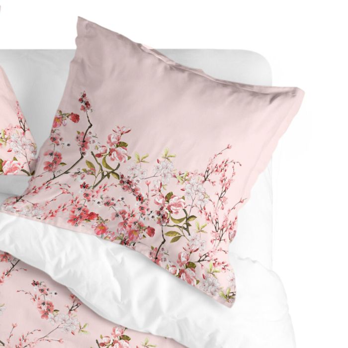 Funda de almohada HappyFriday Chinoiserie rose Multicolor 60 x 60 cm 3