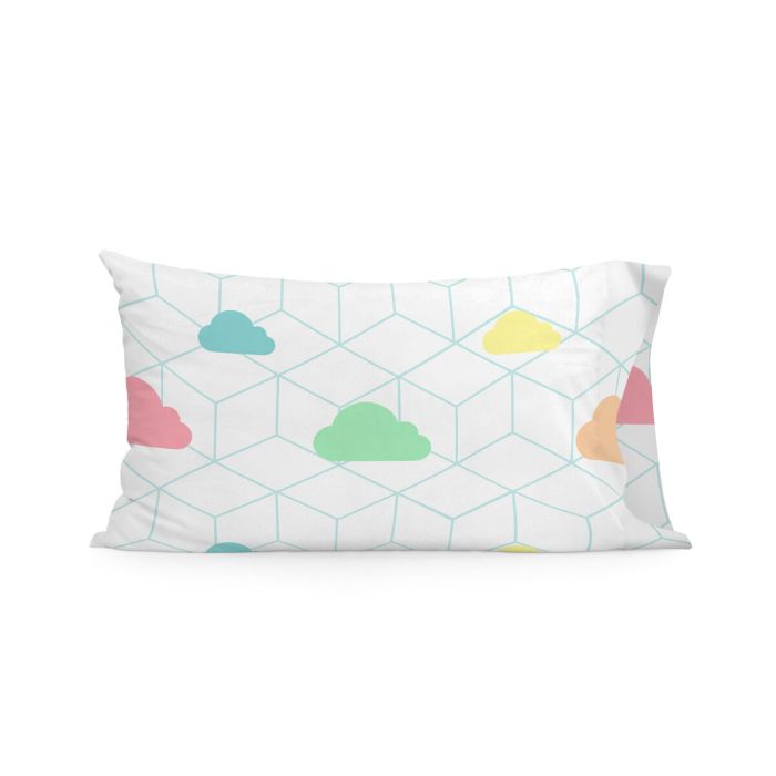 Funda de almohada HappyFriday Happynois Rainbow Multicolor 50 x 75 cm