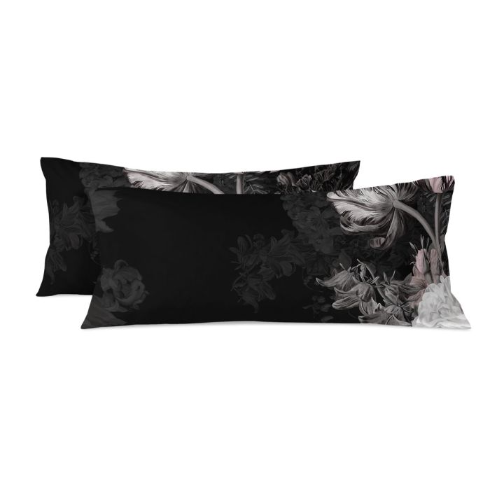 Funda de almohada HappyFriday Onyx Multicolor 45 x 110 cm (2 Unidades)