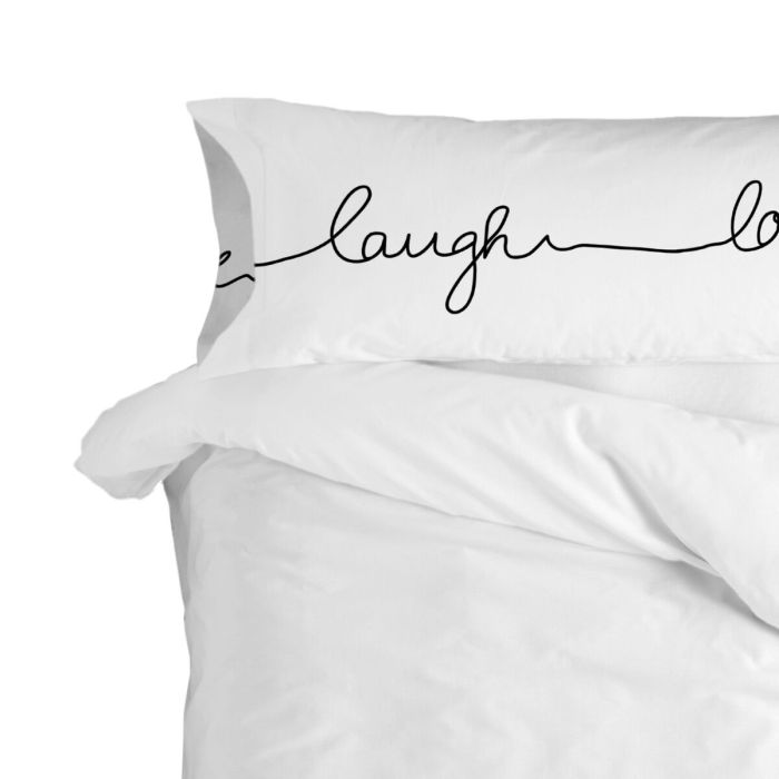 Funda de almohada HappyFriday Blanc Live Multicolor 45 x 110 cm 2