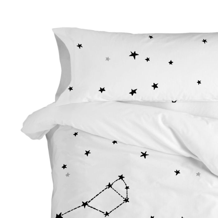 Funda de almohada HappyFriday Blanc Constellation Multicolor 45 x 110 cm 2