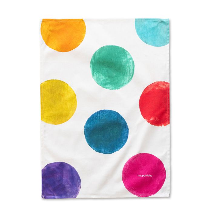 Paño de Cocina HappyFriday Confetti Multicolor 70 x 50 cm (2 Unidades) 3
