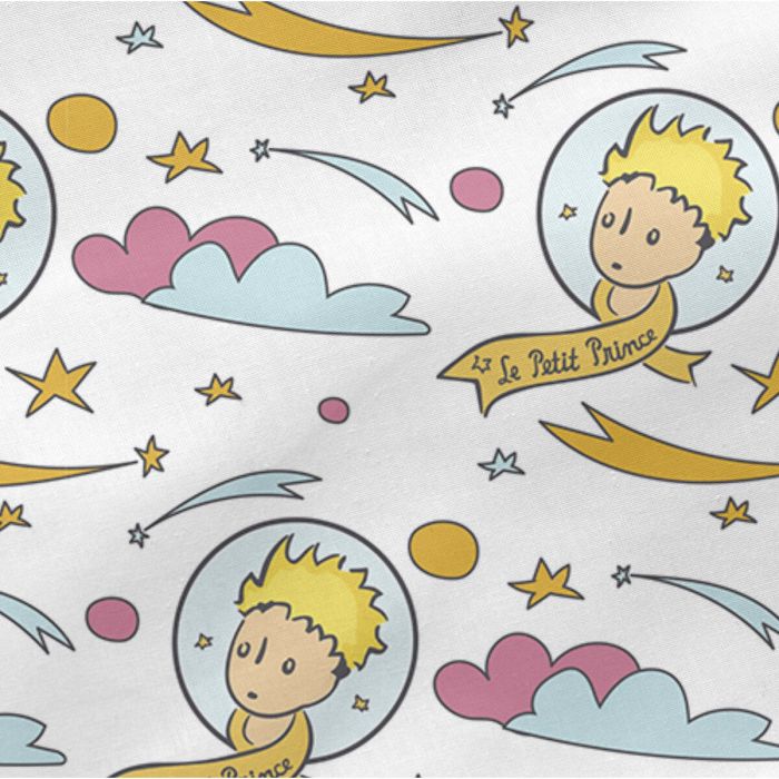 Funda de almohada HappyFriday Le Petit Prince Ses amis Multicolor 80 x 80 cm 3