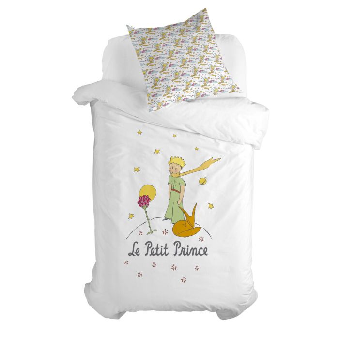 Funda de almohada HappyFriday Le Petit Prince Ses amis Multicolor 80 x 80 cm 2