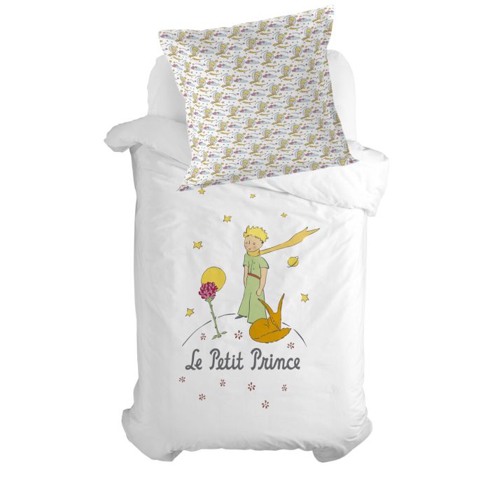 Funda de almohada HappyFriday Le Petit Prince Ses amis Multicolor 80 x 80 cm 1