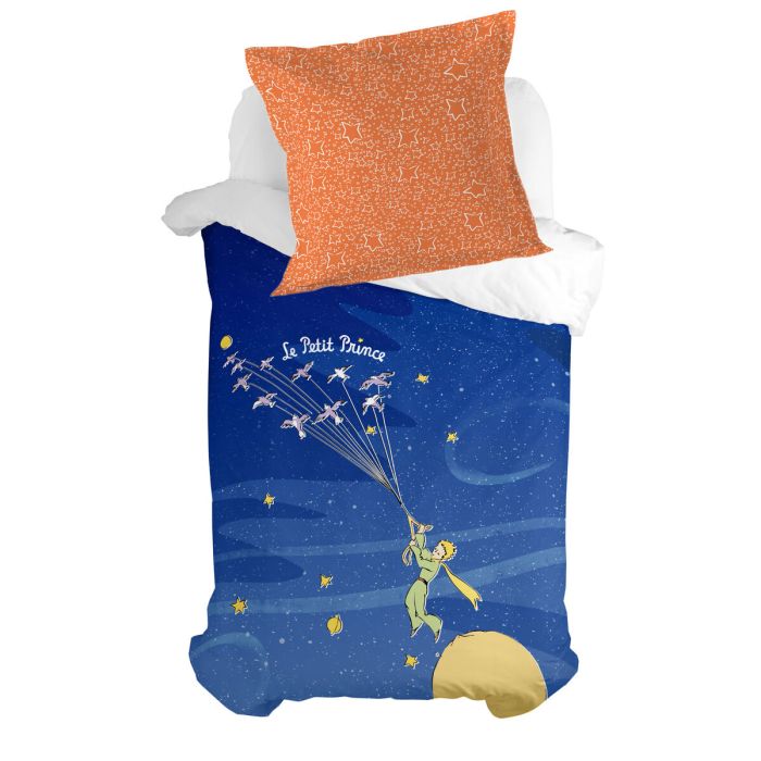 Funda de almohada HappyFriday Le Petit Prince Migration Multicolor 80 x 80 cm 1