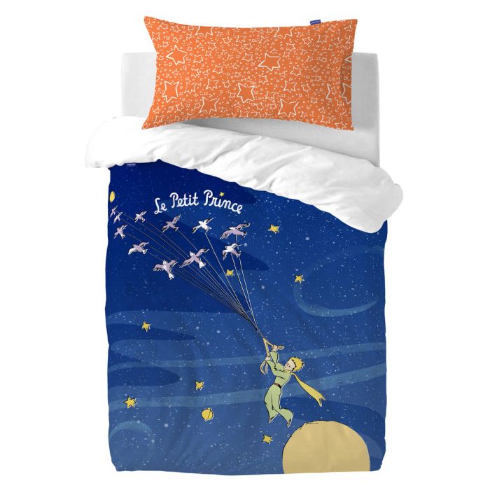 Funda de almohada HappyFriday Le Petit Prince Migration Multicolor 50 x 75 cm 1