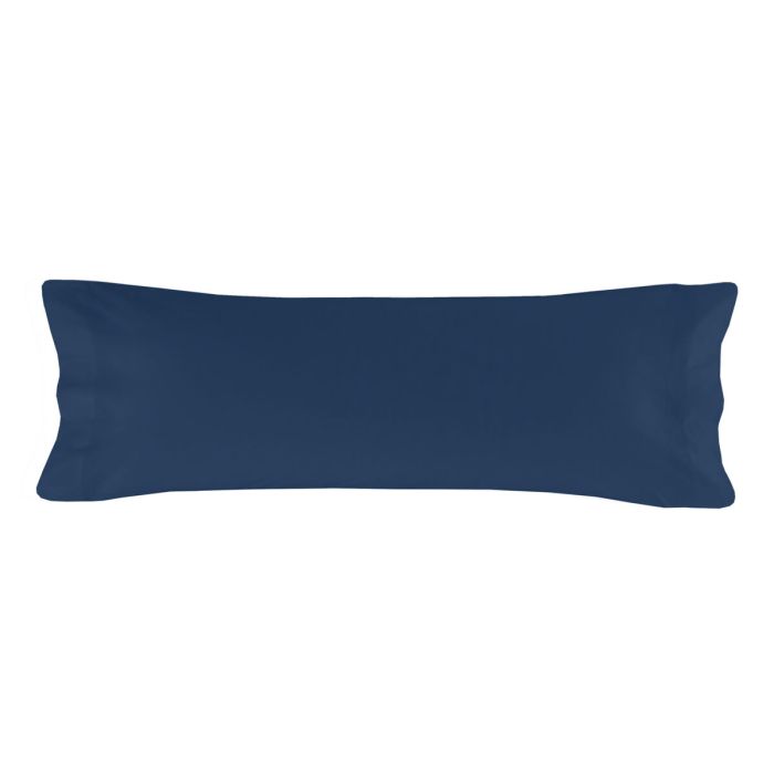 Funda de almohada HappyFriday BASIC Azul marino 45 x 110 cm