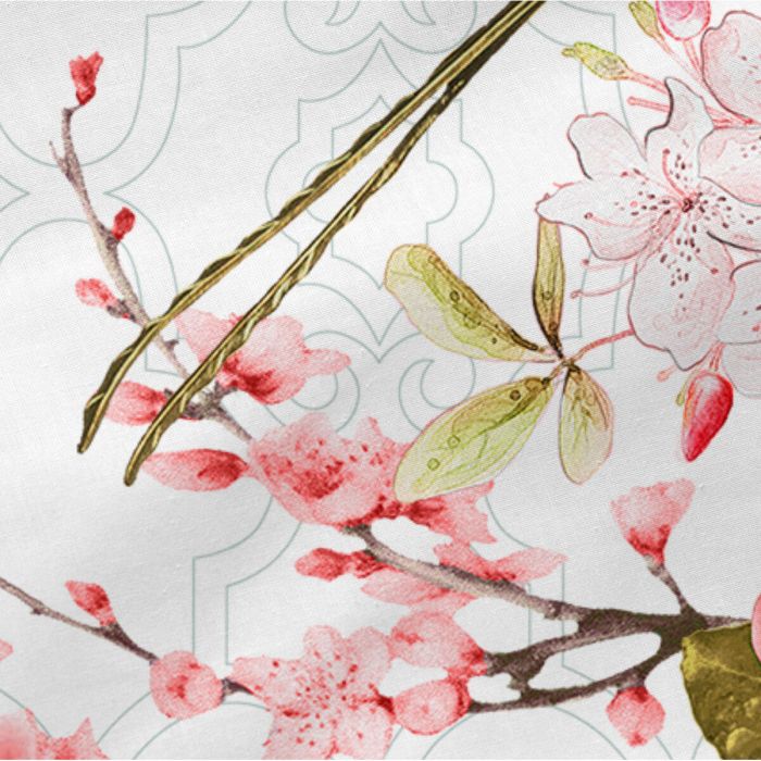 Funda de almohada HappyFriday Sakura Multicolor 60 x 70 cm 1
