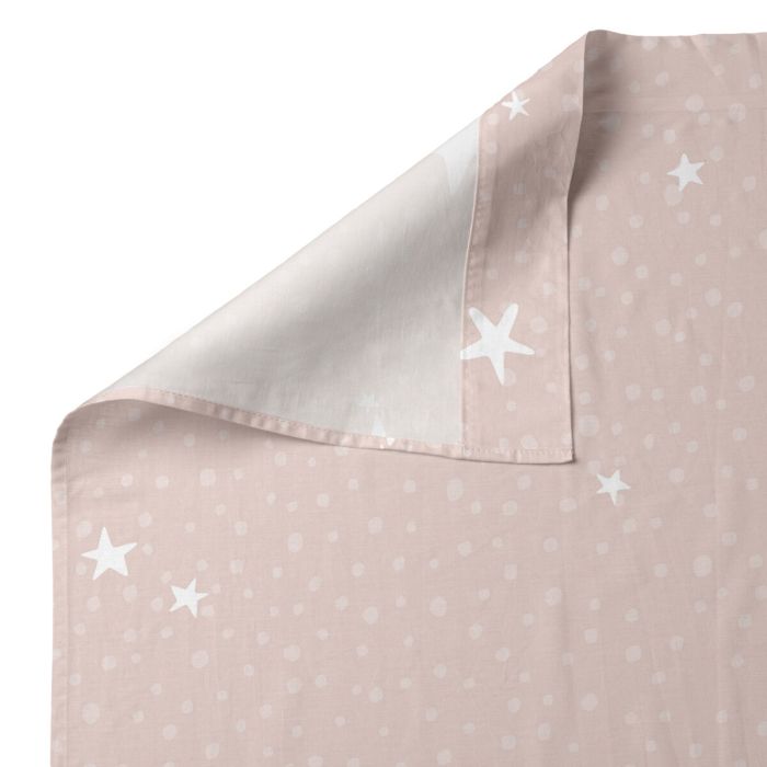 Juego de Sábanas HappyFriday Basic Kids Little star Rosa Cama de 105 2 Piezas 3