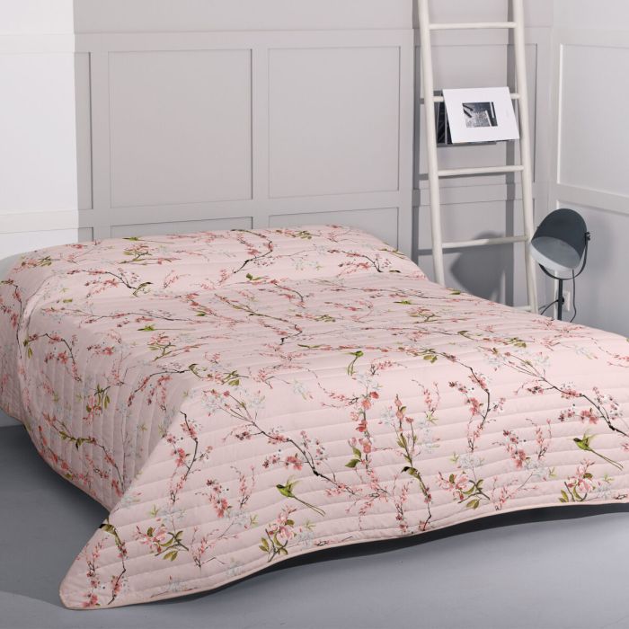 Colcha HappyFriday HF Chinoiserie Multicolor Rosa 240 x 260 cm 4