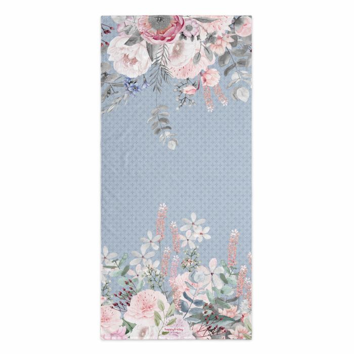 Toalla de baño HappyFriday Soft Bouquet Multicolor 70 x 150 cm